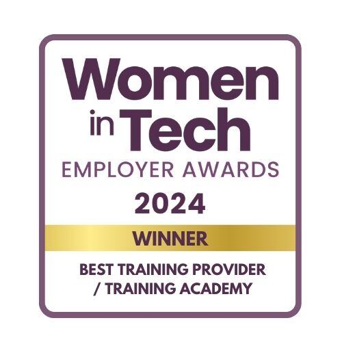 Women in Tech Employer Awards - Best Training Provider _ Training Academy Winner